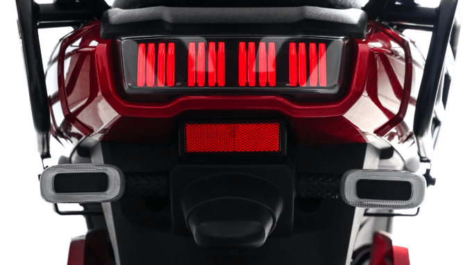 High-Visibility Rear Lighting
