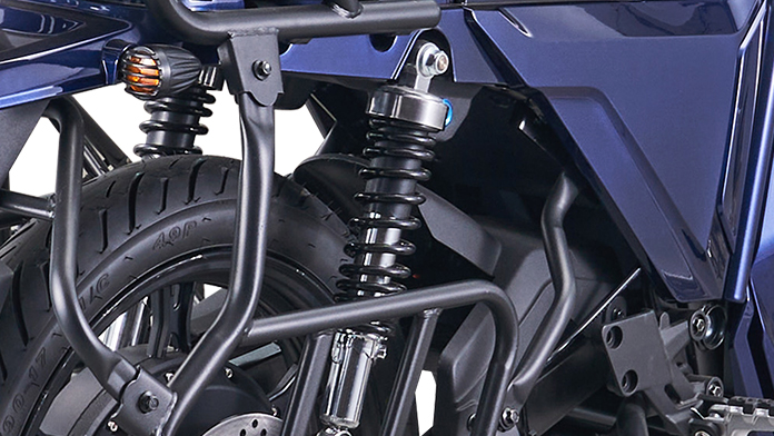 Dual Rear Shock Absorbers